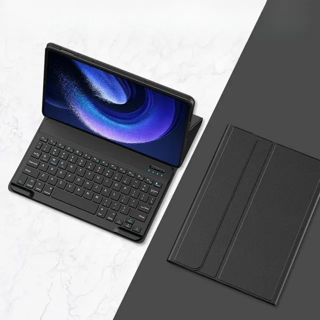 Funda De Teclado De Tableta Con Ratón Para Xiaomi Pad 6 2023