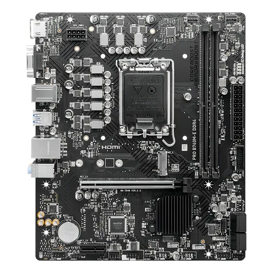 Mother Msi Pro B760m-e Ddr4 1700