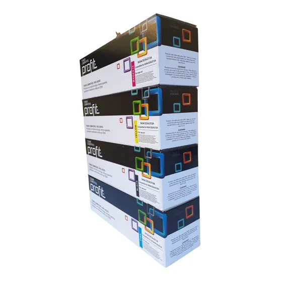 Toner P/ Hp Cp1215 1515 Compatível Kit 4 Cores C/ Promoção  