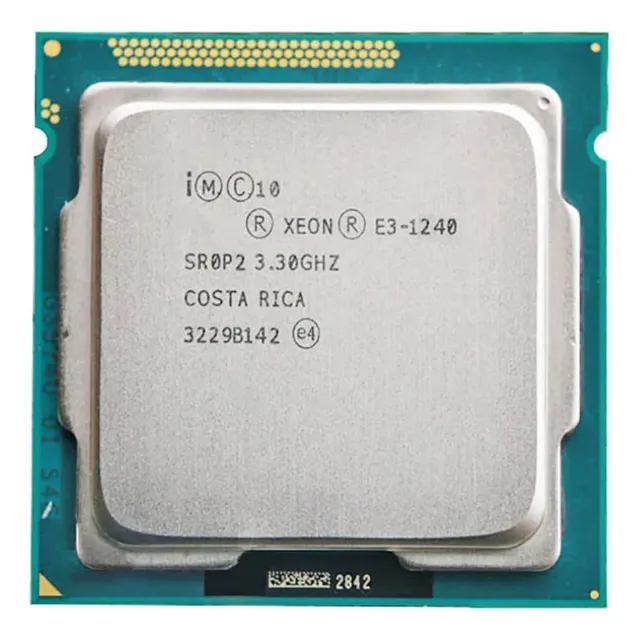 Original Procesador De Cpu Xeon E3-1240 E3 1240 De 3,3 Ghz,