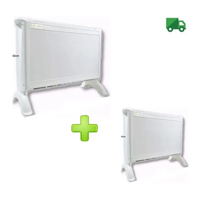 Combo 2 Calefactor Electrico Panel Estufa Exahome Termostato