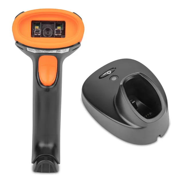 Qian Lector De Codigos De Barras Inalambrico 1d/2d Hasta 16 horas Ergonomico Usb 2.4g Compatible Con Mac/windows/android/linux/ios Para Supermercados, Restaurantes, Almacenes, Libreria, QOB-2DMFE