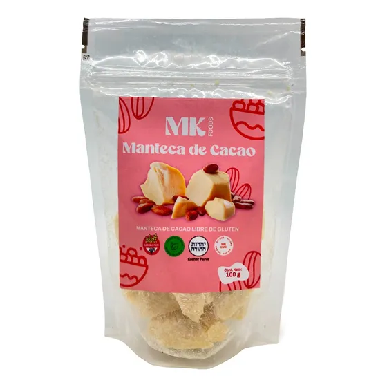 Manteca De Cacao Sin Tacc 100 Gr Mk Foods