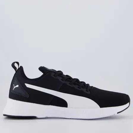 Tenis Puma Flyer Runner Mesh Bdp Preto E Branco