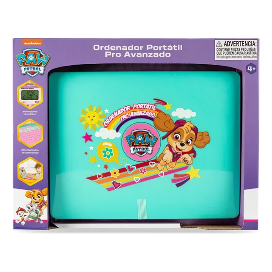 Mini Laptop  Portátil De Juguete Paw Patrol Verde Claro