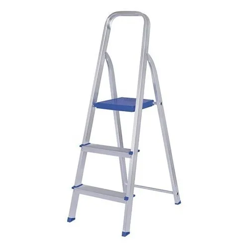 Escalera De Aluminio Plegable De 3 Escalones 