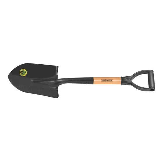 Pá De Bico Pequena Tramontina Aço Madeira Plástico 45cm
