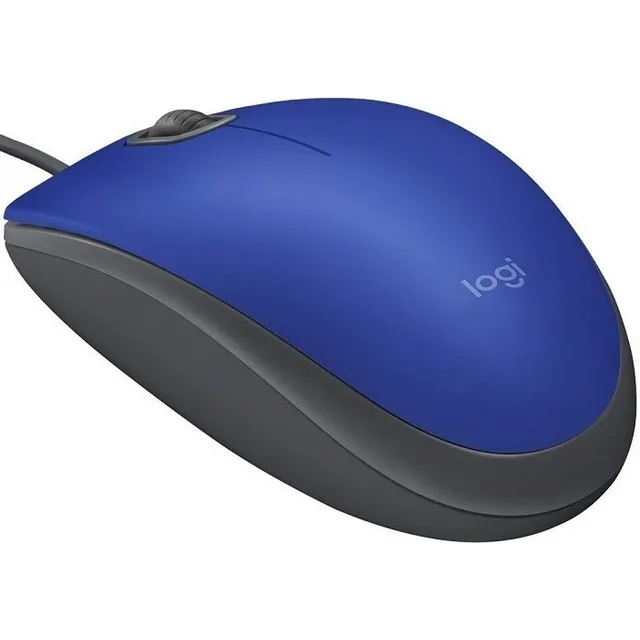 Mouse Logitech Alambrico Optico Usb M110 Silent Colores