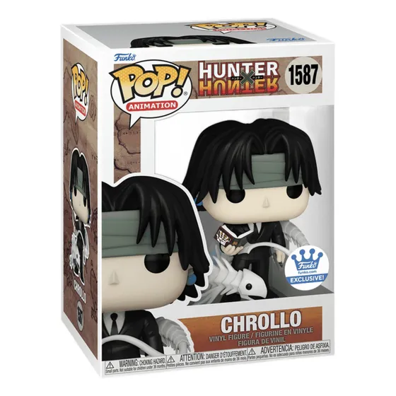 Funko Pop Chrollo #1587 Lucifer Funkoshop Hunter X Hunter