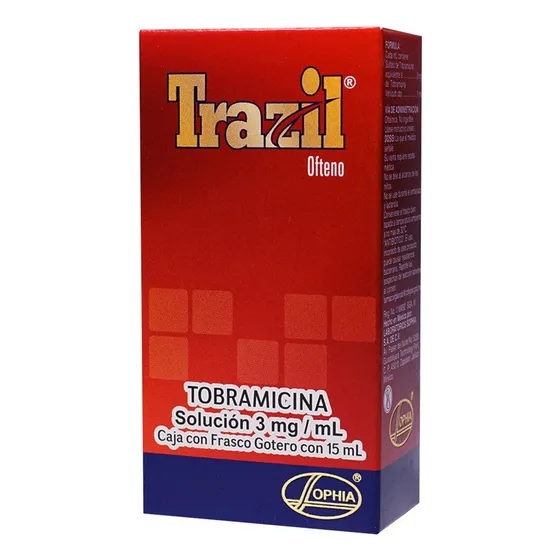 Trazil Ofteno Solución Oftálmica 3 Mg/ml, 1 Frasco Gotero 15 Ml