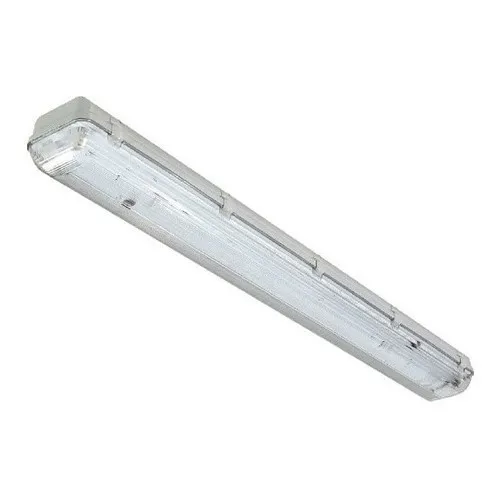 Lampara Antipolvo 2x18 2x36 Para Tubo Led T8
