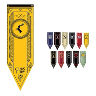 Game Of Thrones Banderin Colgable 150x48 Cm Juego De Tronos Game Of Thrones Banderin Colgable 150x48 Cm Juego De Tronos