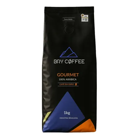 Café Em Grãos Bry Coffee 1kg 100% Arabica Gourmet O Futuro
