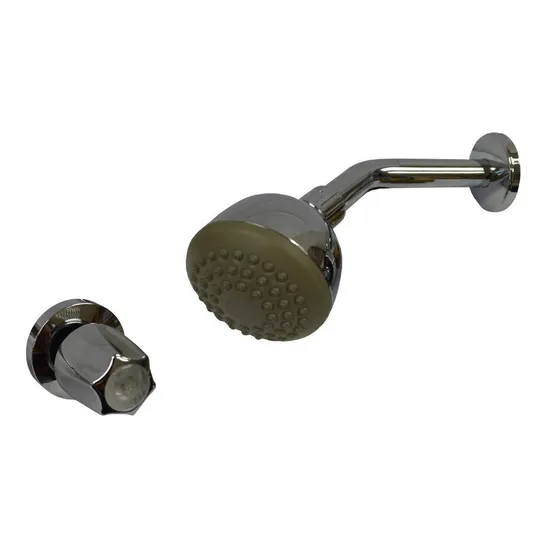 Ducha Regadera Sencilla Star Cromada Venceramica