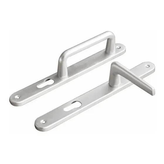 Manilla De Aluminio Europerfil Fijo-movil 3482 Visalock 