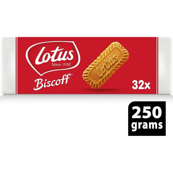 Galletas Lotus Biscoff Galleta Pequeña Mejor Sabor Bélgica