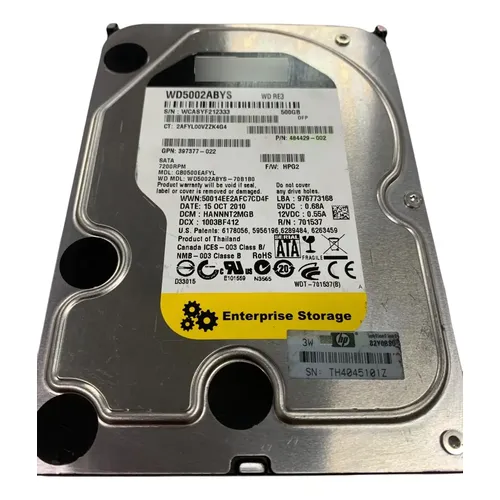 Disco Rígido Aitek HDD 2TB 3.5'' Sata 3 5900RPM para Segurança DVR