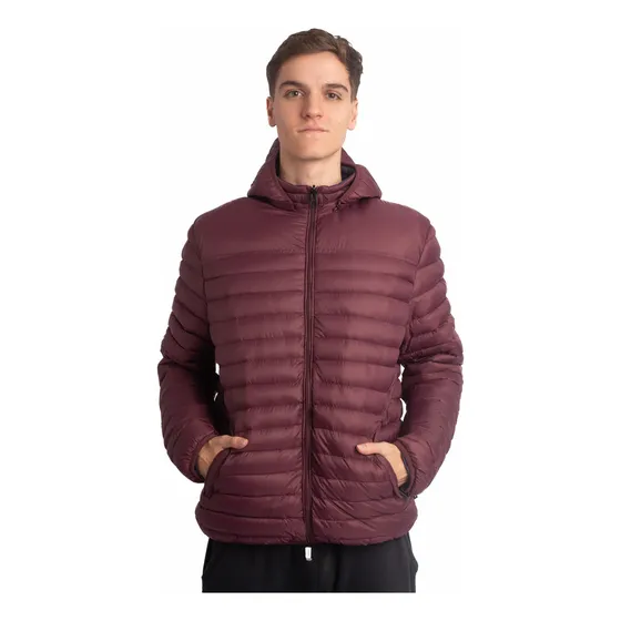 Campera Rusty Sattelite Reversible Jk Bordo Hombre