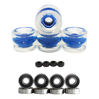 4 Piezas De Monopatín Ligero Con Ruedas De Longboard Que 4 Piezas De Monopatín Ligero Con Ruedas De Longboard Que