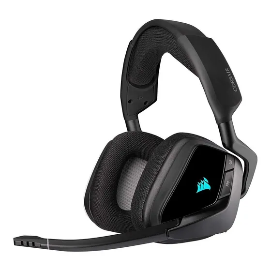 Headset Gamer Sem Fio Corsair Void Elite Wireless Carbon