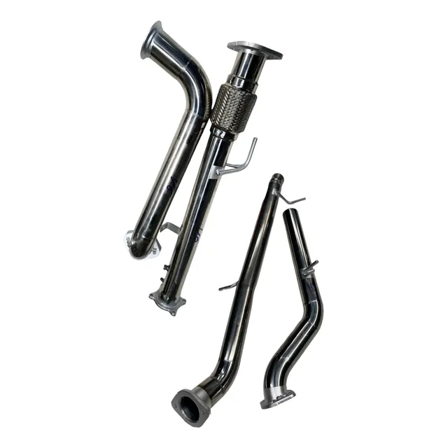 Escapamento Esportivo Inox + Downpipe Inox 304 Amarok V6