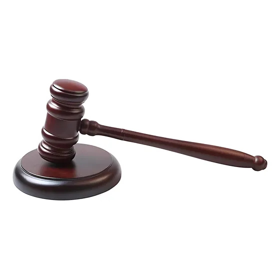 Martillo De Subastamartillo Para Juez Abogado Subasta