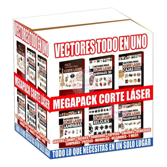 Vectores Para Corte Laser Router Cnc Todo En Uno