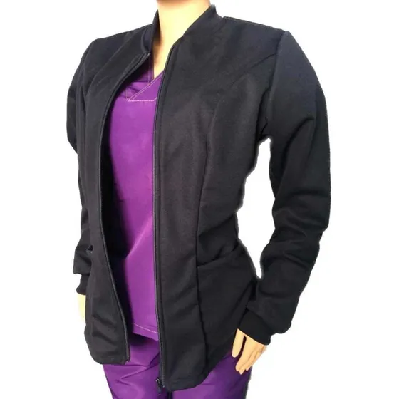 Chaqueta En Algodón Perchado Dama Médico - Enfermería