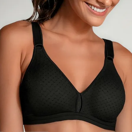 Sutiã Demillus Sem Bojo S/ Aro Sustentação Alça Larga Olimpo