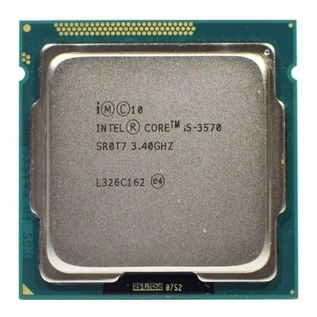 Processador Intel Core i5-3570 CM8063701093103 de 4 núcleos e  3.8GHz de frequência com gráfica integrada