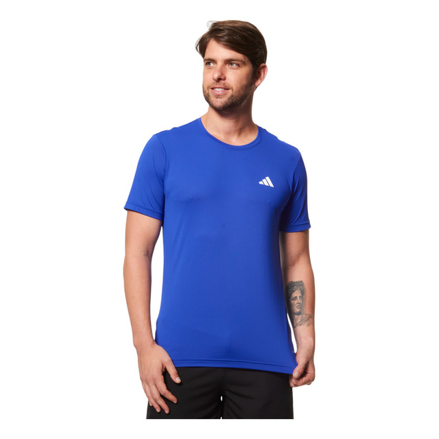 Camiseta Masculino Own The Run Basic adidas Camiseta Masculino Own The Run Basic adidas