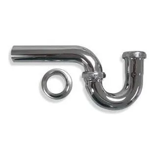  Sifón Metálico Para Fregadero 1 1/4  Cromado Brufer