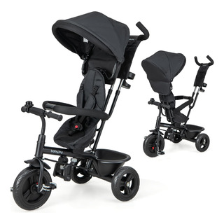 Triciclo Bicicleta 4 En 1 Para Niños Con Toldo, Asa Ajustabl Triciclo Bicicleta 4 En 1 Para Niños Con Toldo, Asa Ajustabl
