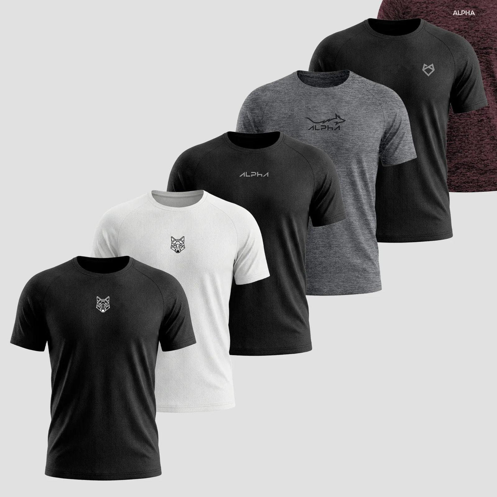 Kit 6 Camisetas Mais Procuradas Alpha Kit 6 Camisetas Mais Procuradas Alpha
