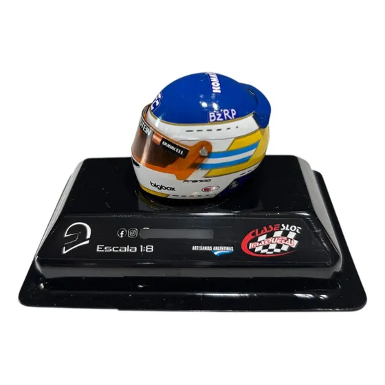 Maqueta Casco Claseslot Franco Colapinto Bzrp Carreras