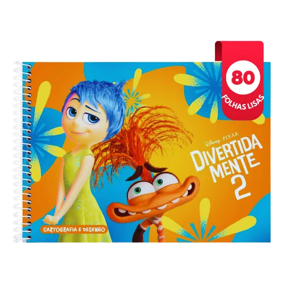Caderno Espiral Divertidamente Cartografia E Desenho Cor E Alegria