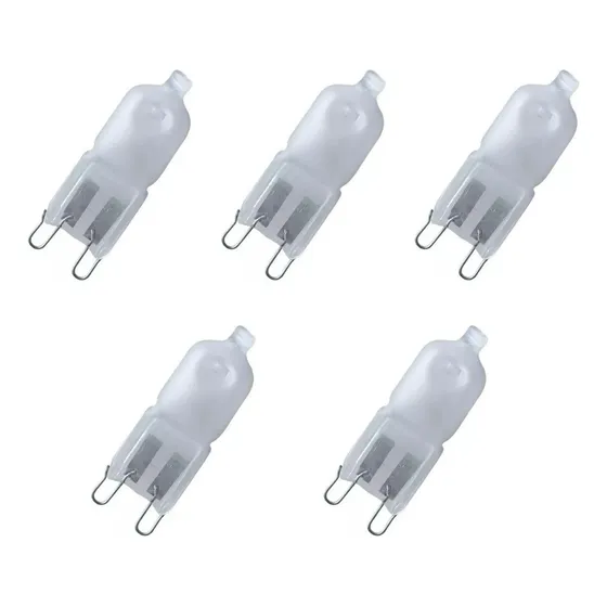 Kit. 05 Lâmpada Halopin 60w 127v Base G9 Fosca Bi Pino