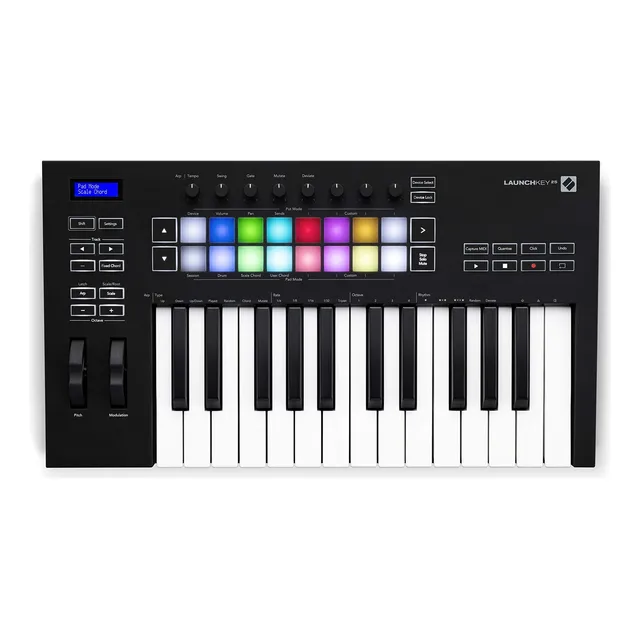 Controlador De Teclado Midi Novation Launchkey 25 [mk3]