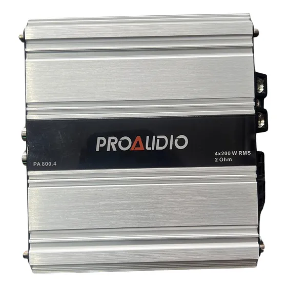 Planta Amplificador Proaudio 800.4