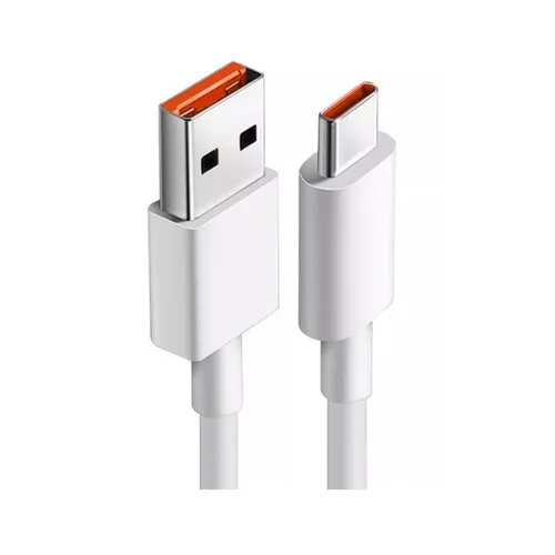 Cable Xiaomi 6a Turbo Charge 120w/ 67w/ 55w/ 33w/ 30w Color Blanco