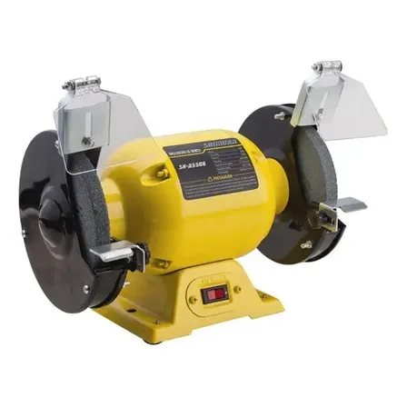 Amoladora de Banco Shimura 3/4 Hp 550w Sh-a5506 C/piedras Color Amarillo Frecuencia Hz