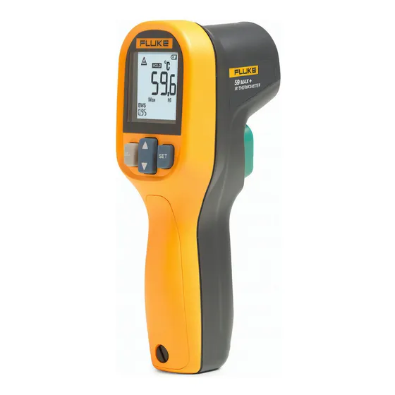 Fluke-59 Max+ Termometro Infrarrojo Laser -30 A 500 °c  10:1