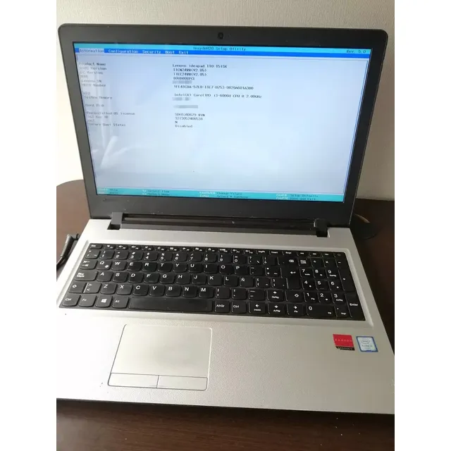 Notebook Lenovo Idea Pad 110 -15isk | En Desarme