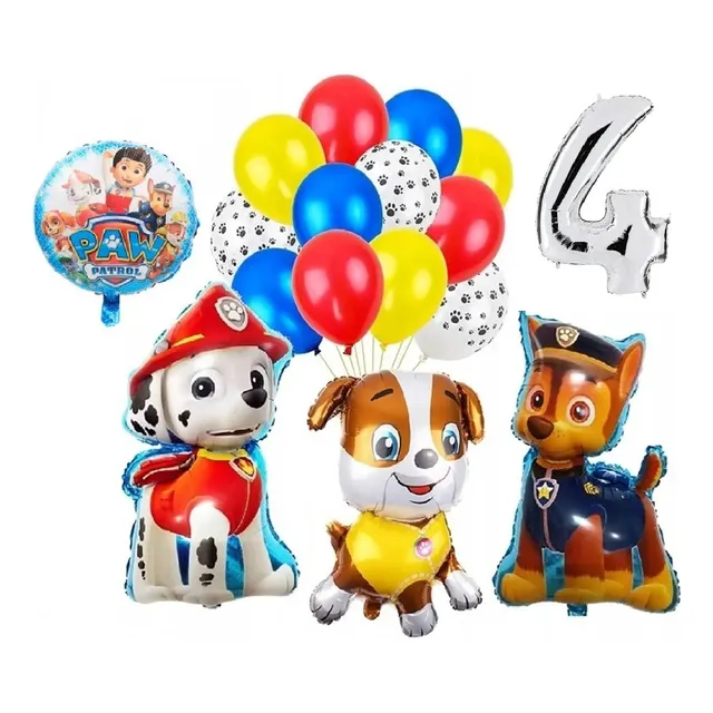 Set Globos Paw Patrol - Patrulla Canina