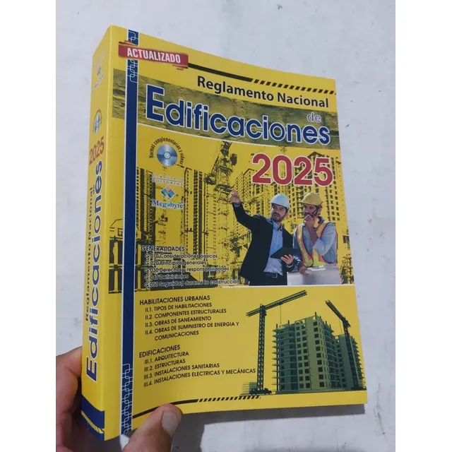 Libro Reglamento Nacional De Edificaciones 2025