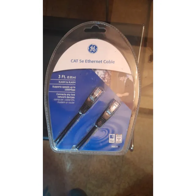 Cable Ethernet General Electric Cat 5e Nuevo En Su Estuche