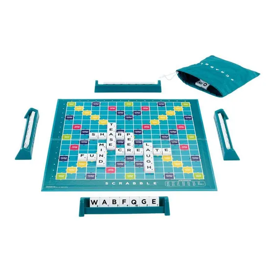 Jogo De Tabuleiro Diverso Scrabble Colaborativo Mattel Hxw07