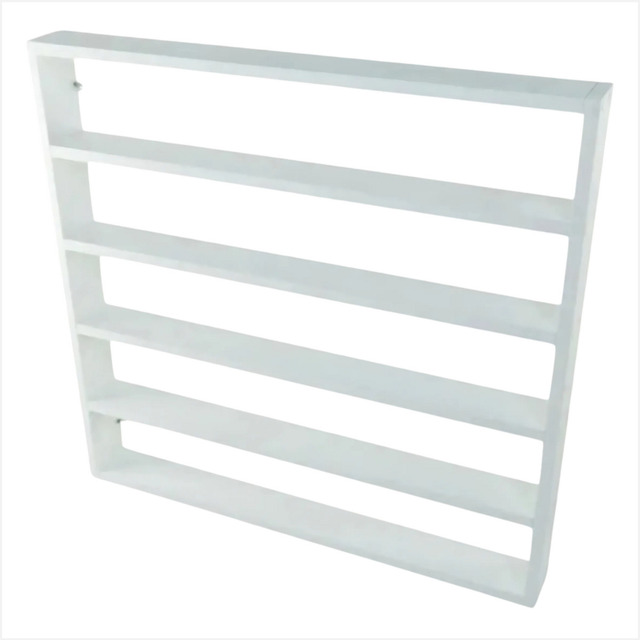 Espositor De Mdf Branco Para 300 Esmaltes De Unha Manicure Cor Nicho Expositor Branco Espositor De Mdf Branco Para 300 Esmaltes De Unha Manicure Cor Nicho Expositor Branco