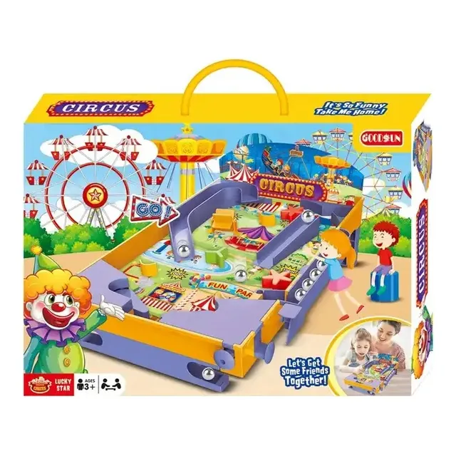 Mini Arcade Maquina De Pinball Circus Lucky Star