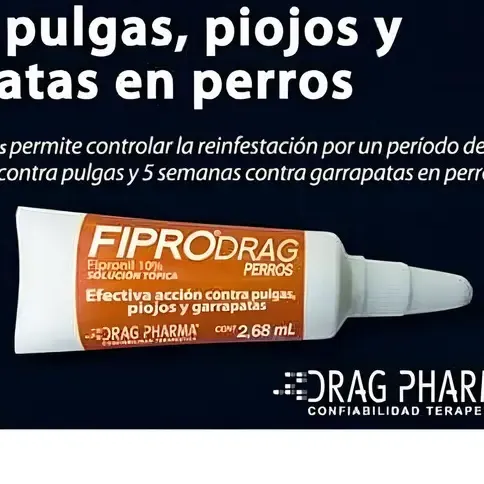 Pipeta Fiprodrag Antipulga Perros De 20 A 40 Kg 2,6 Ml | Cuotas sin interés